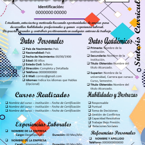 Curriculum Vitae J-5 - Mis 3DE SolChou