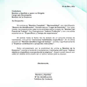 CARTA DE PRESENTACIÓN 2 - Mis 3DE SolChou