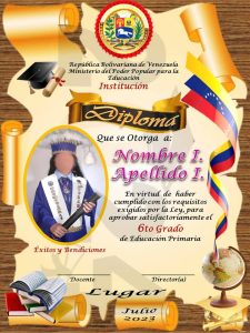 CERTIFICADO - Mis 3DE SolChou