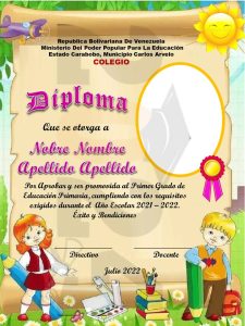 CERTIFICADO - Mis 3DE SolChou